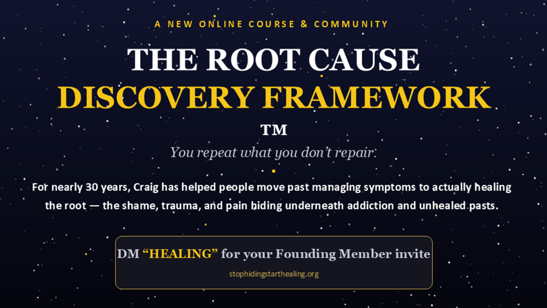 Root Cause Discovery Course cover photo