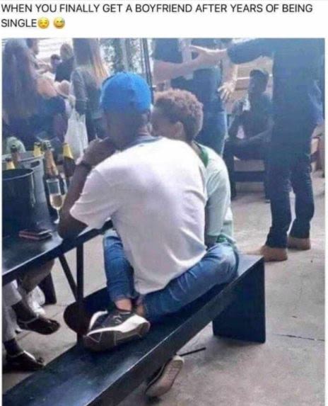 WHEN YOU FINALLY GET A BOYFRIEND AFTER YEARS OF BEING SINGLE