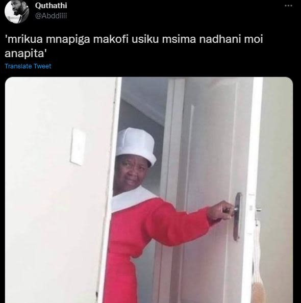 Quthathi Abddiiii 'mrikua mnapiga makofi usiku msima nadhani moi anapita' Transl