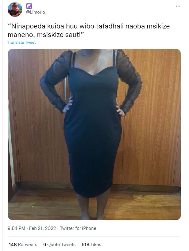 Limorio _ Ninapoeda kuiba huu wibo tafadhali naoba msikize maneno, msiskize saut