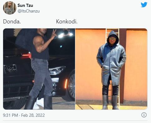 Sun Tzu ItsChanzu Donda. Konkodi. Kn 9.31 PM Feb 28,