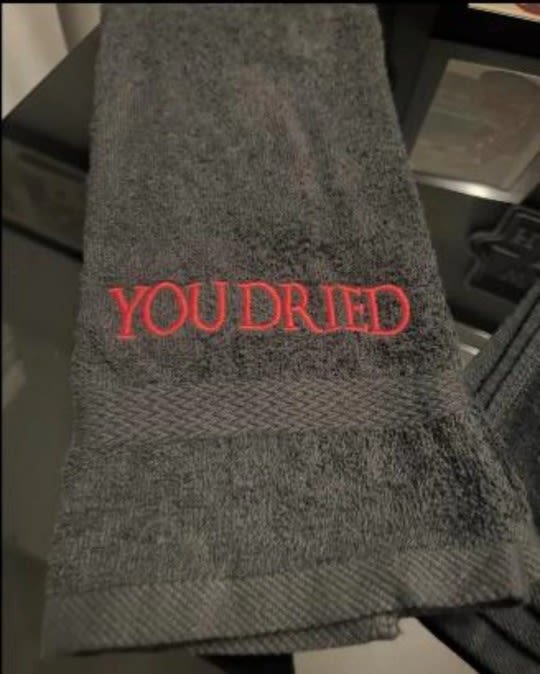 you dried