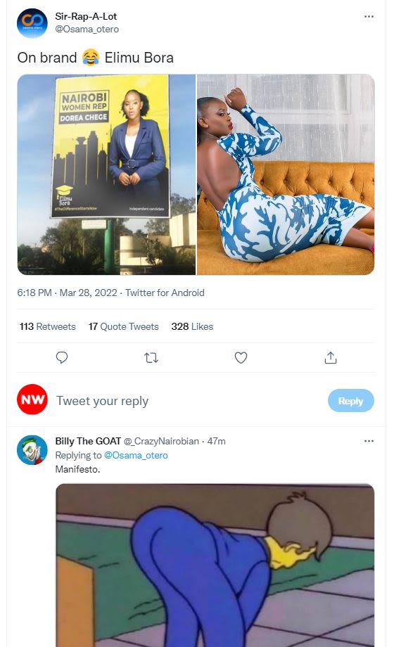 Sirrapalot osama_otero on brand elimu bora 17roei women rep doren chece 6.18 pm