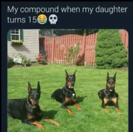 My ' compound when my daughter turns 15