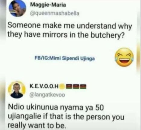 Maggiemaria queenmashabella someone make me understand why they have mirrors in