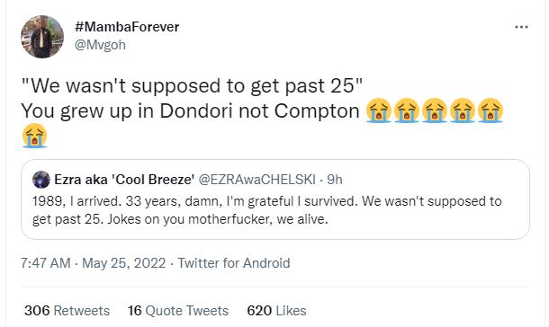 Mambaforever mvgoh we wasn't supposed to get past 25 you grew up in dondori not