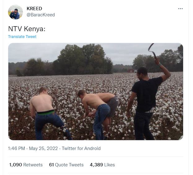 Kreed barackreed ntv kenya translate tweet 1.46 pm . may 25, twitter for android