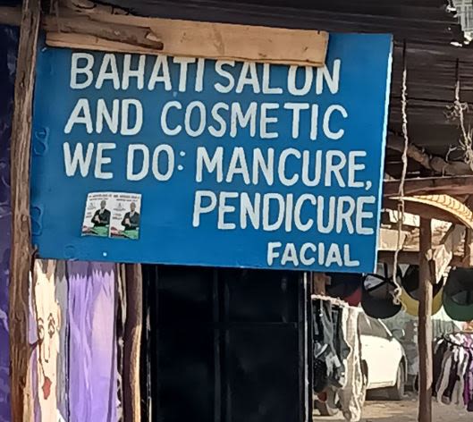 Bahatisalon and cosmetic we do mancure pendicure facial