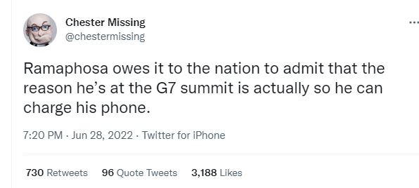 Chester missing chestermissing ramaphosa owes it to the nation to admit that the