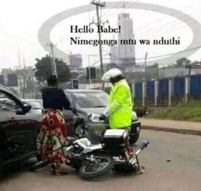 Hello babe! nimcgonga mlu wa nduuhıi