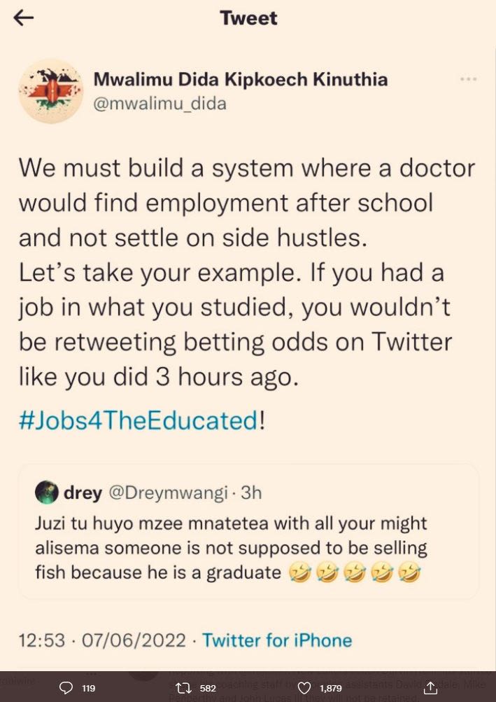 Tweet mwalimu dida kipkoech kinuthia mwalimu_dida we must build a system where a