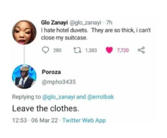 Glo zanayi glo_zanayi 7h ihate hotel duvets . they are so thick i cant close my