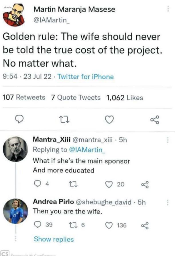 Martin maranja masese iamartin golden rule the wife should never be told the tru