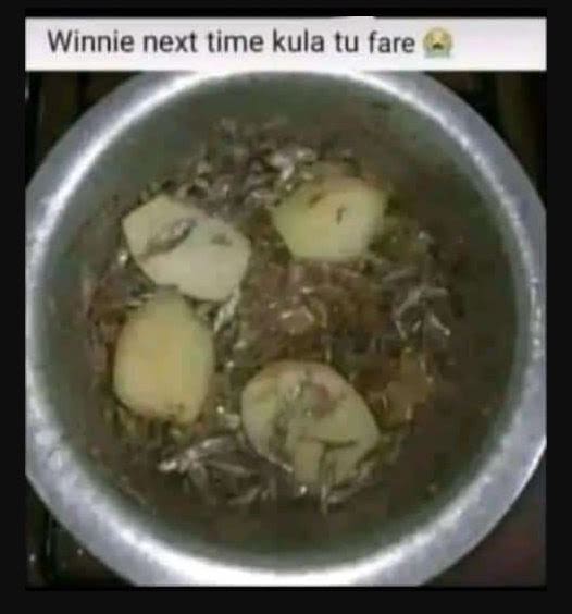 Winnie next time kula tu fare