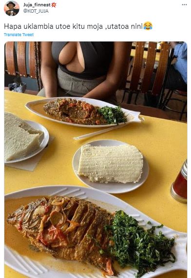 Finnest kotjuia hapa ukiambia utoe kitu moja utatoa nini