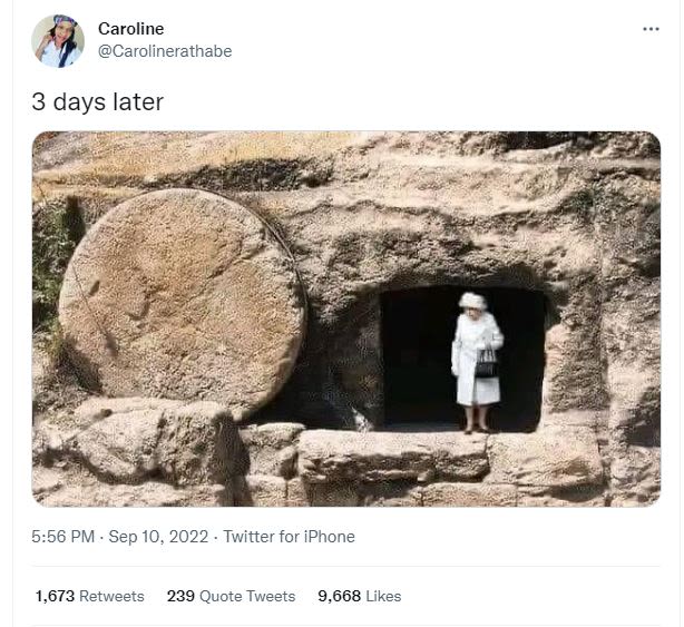 Caroline carolinerathabe days later 556 pm sep 10, twitter for iphone 1,673 retw