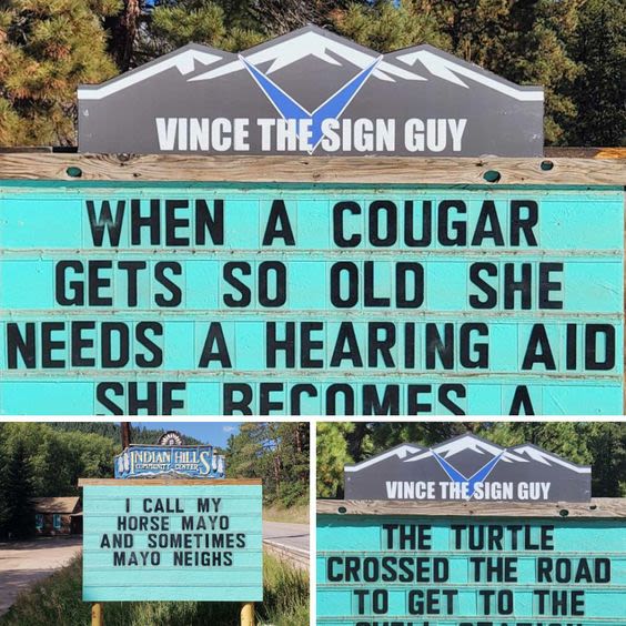 Vince thósign guy when a cougar gets so old she needs a hearing aid chf reromec