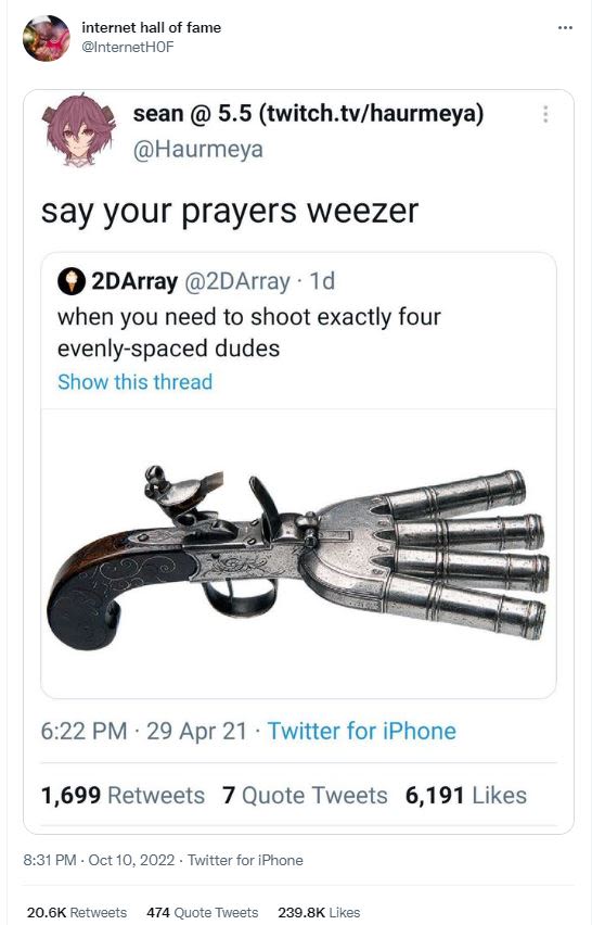 Internet hall of fame internethof sean 5.5 twitch. tvhaurmeya haurmeya say your