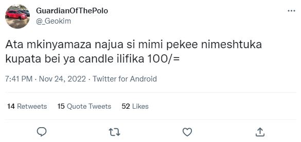 Guardianofthepolo geokim ata mkinyamaza najua si mimi pekee nimeshtuka kupata be