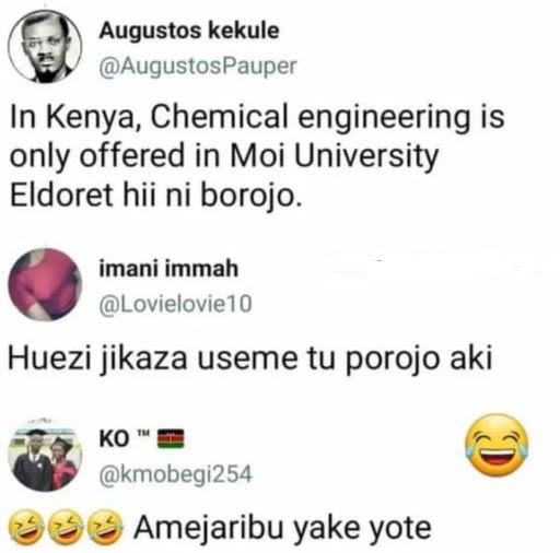 Augustos kekule augustospauper in kenya chemical engineering is only offered in