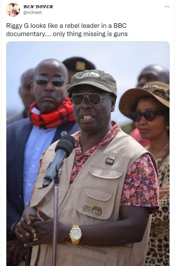 Ben dover m3nteh riggy g looks like a rebel leader in a bbc documentary._ only t