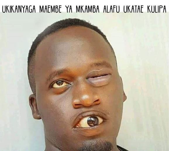 Ukikanyaga maembe ya mkamba alafu ukatae kulipa