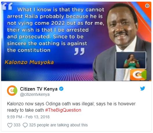 6g what know is that they cannot arrest raila probably because he is not vying c