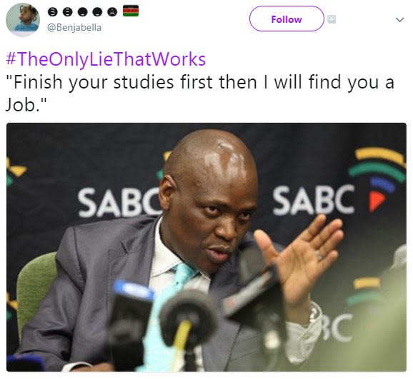 0 0 benjabella follow theonlyliethatworks finish your studies first then will fi