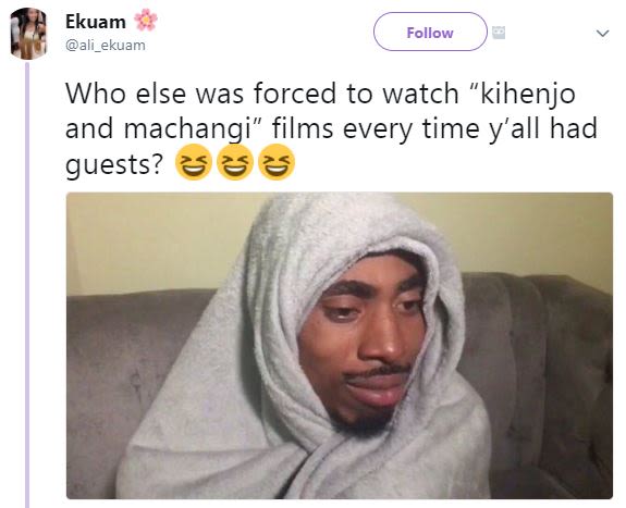 Ekuam ali_ekuam follow who else was forced to watch kihenjo and machangi films e