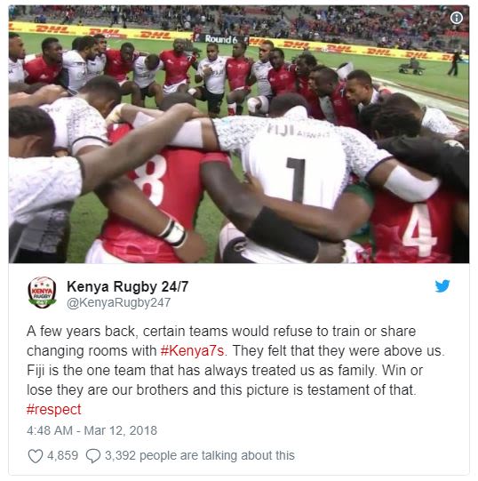 Kenya rugby 247 kenyarugby247 a few years back certain teams would refuse to tra