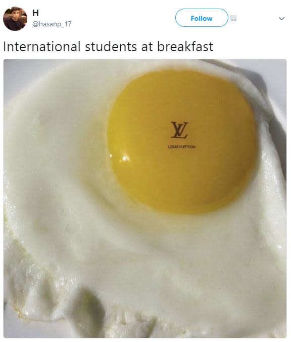 Follow hasanp_17 international students at breakfast y loutoy