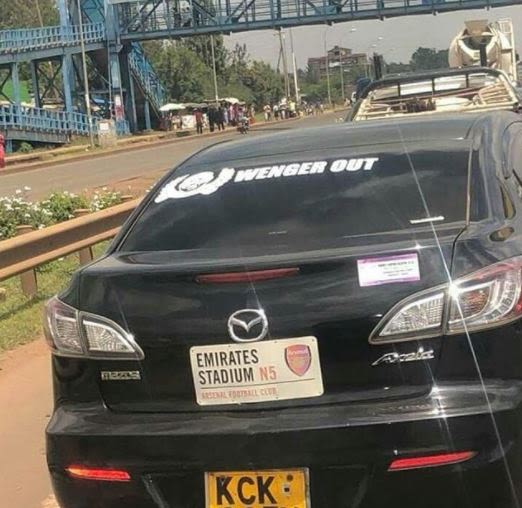 Bsengen out emirates stadium n6 kck