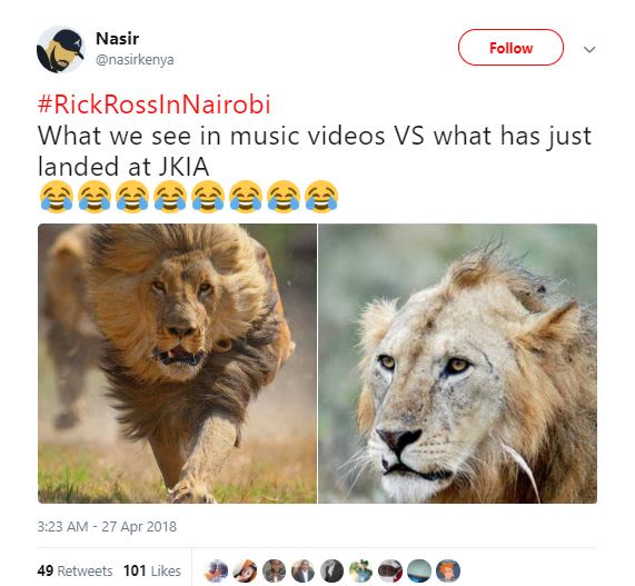 Nasir nasirkenya follow rickrossinnairobi what we see in music videos vs what ha