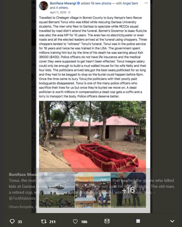 Boniface mwangi jooed 19 new photos vrith angel sant and oiners travedeu chelege