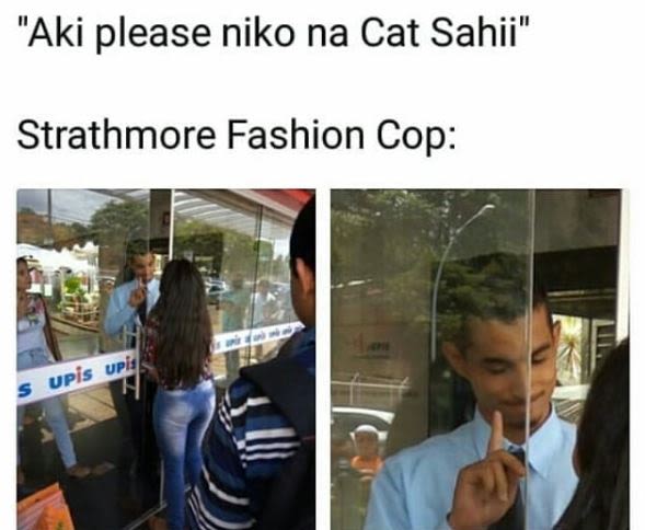Aki please niko na cat sahii strathmore fashion cop up