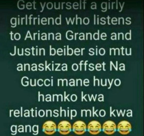 Get yourself a gırly girlfriend who listens to ariana grande and justin beiber s