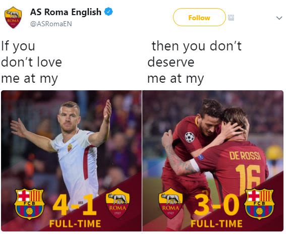 As roma english asromaen follow if you don't love me at my then you don't deserv