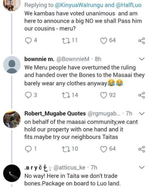 Replying to kinyuawalrungu and halfluo we kambas have voted unanimous and am her