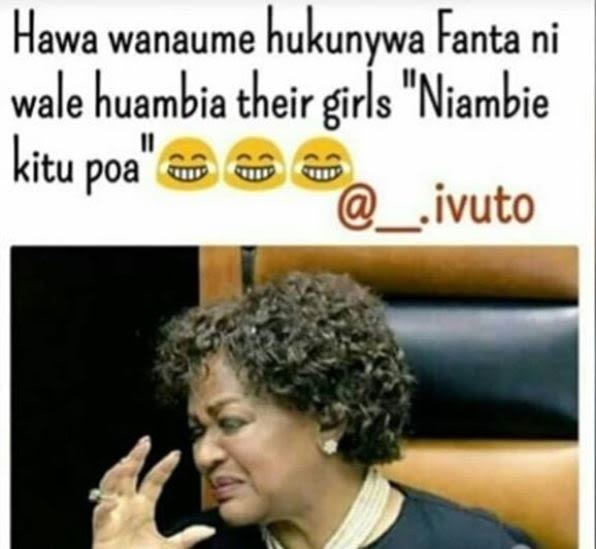 Hawa wanaume hukunywa fanta ni wale huambia their 'girls niambie kitu poa' ii iv