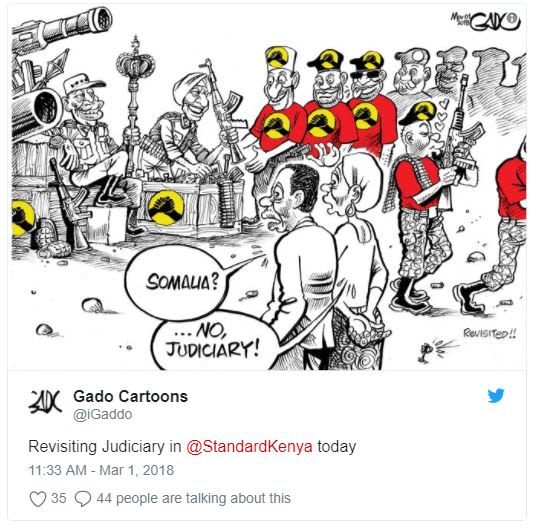 Cao somaua? no, kevlsier judiciapy! ak gado cartoons gaddo revisiting judiciary