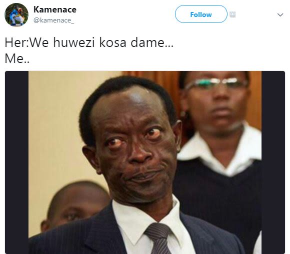 Kamenace kamenace follow herwe huwezi kosa dame me.
