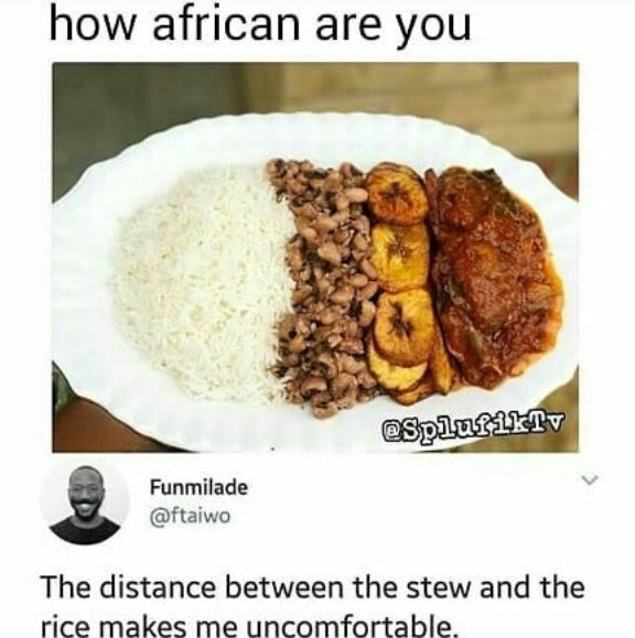 How african are you spjosnriv funmilade ftaiwo the distance between the stew and