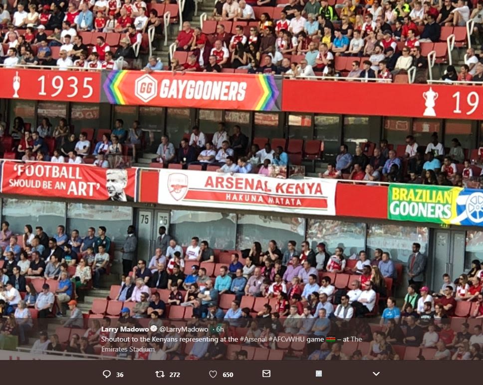 60 igaygookers 19 football should be anart' arsenalkenya mnmnd brazivan gooners