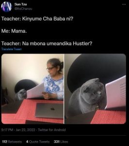 Sun Tzu ItsChanzu Teacher Kinyume Cha Baba ni? Me Mama_ Teacher Na mbona umeandi
