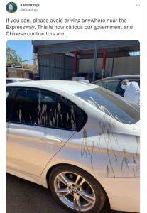 Kalamzinga Kalasinga If you can please avoid driving anywhere near the Expresswa