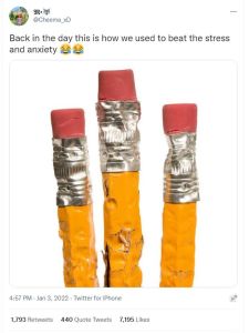 Dr4 Cheema_xD Back in the day this is how we used to beat the stress and anxiety