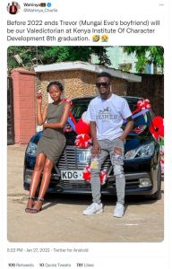 Wahinya Wahinya_Charlie Before ends Trevor Mungai Eve's boyfriend will be our Va