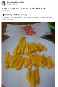 habitualbadbitchfumbler dudewithaids 9Obob chips mwitu unakula mpaka kwamboka Tr