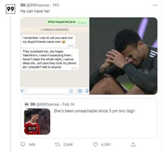 99 99thsense 14h He can have her What happened jana Iosa UNREAD MESSAGES 1rememb