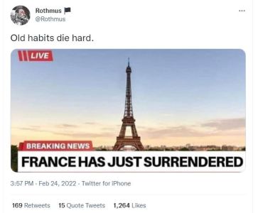 Rothmus Rothmus Old habits die hard IILive Breaking News FRANCEHAS JUST SURRENDE